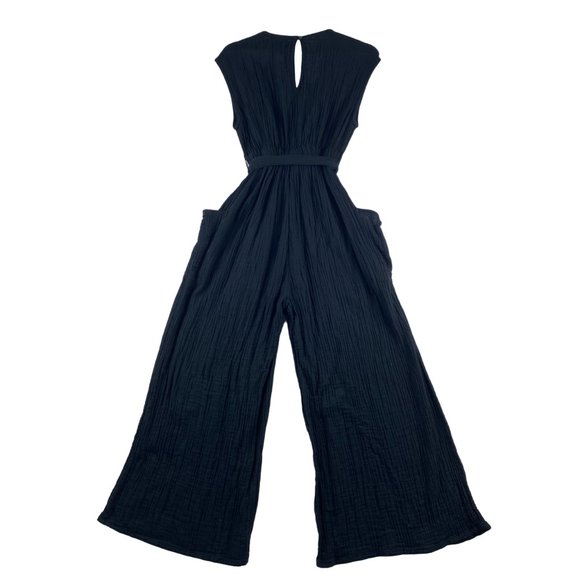 Mara Hoffman Black Jumpsuit - Picture 6 of 16